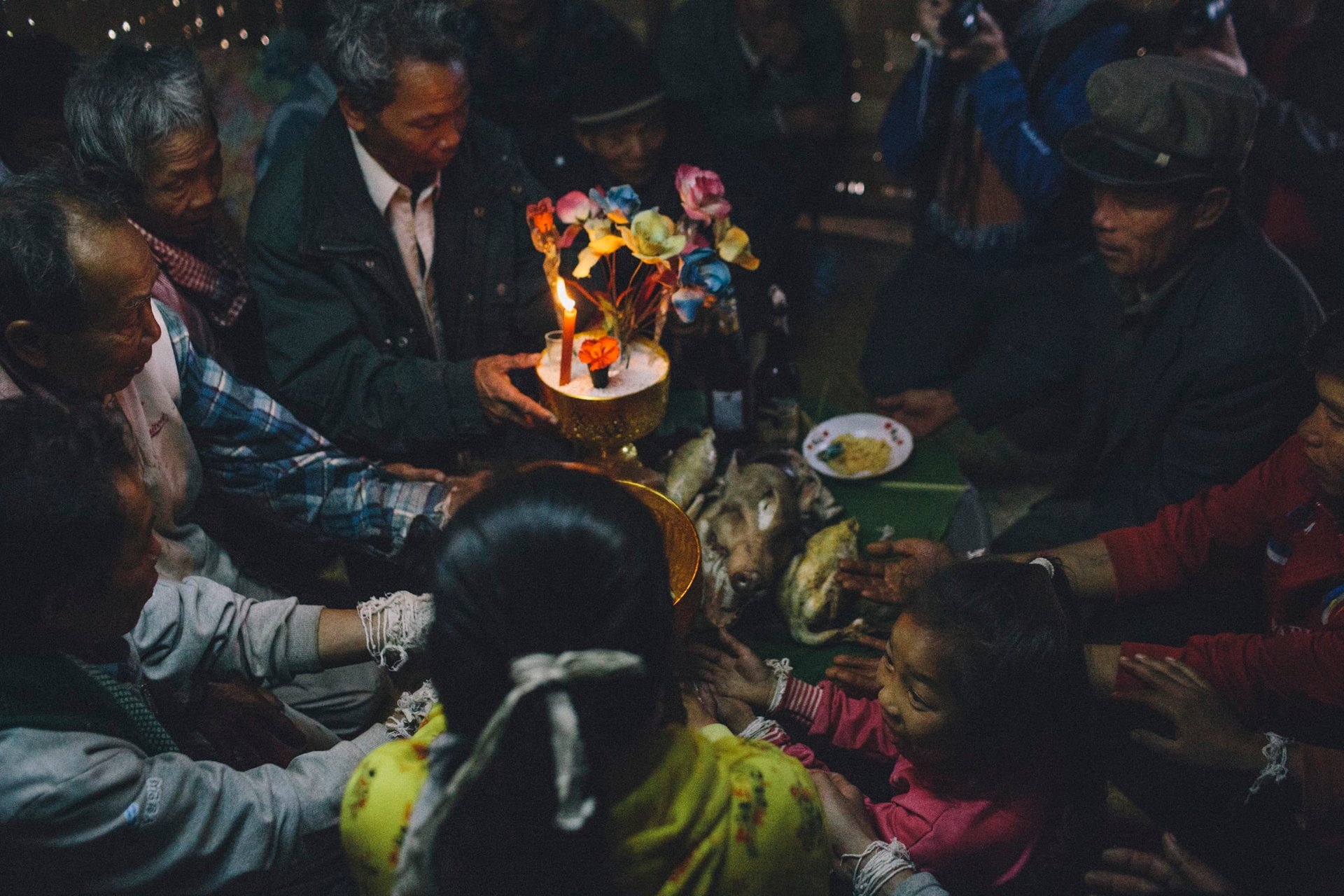 Scène de vie, Nord du Laos