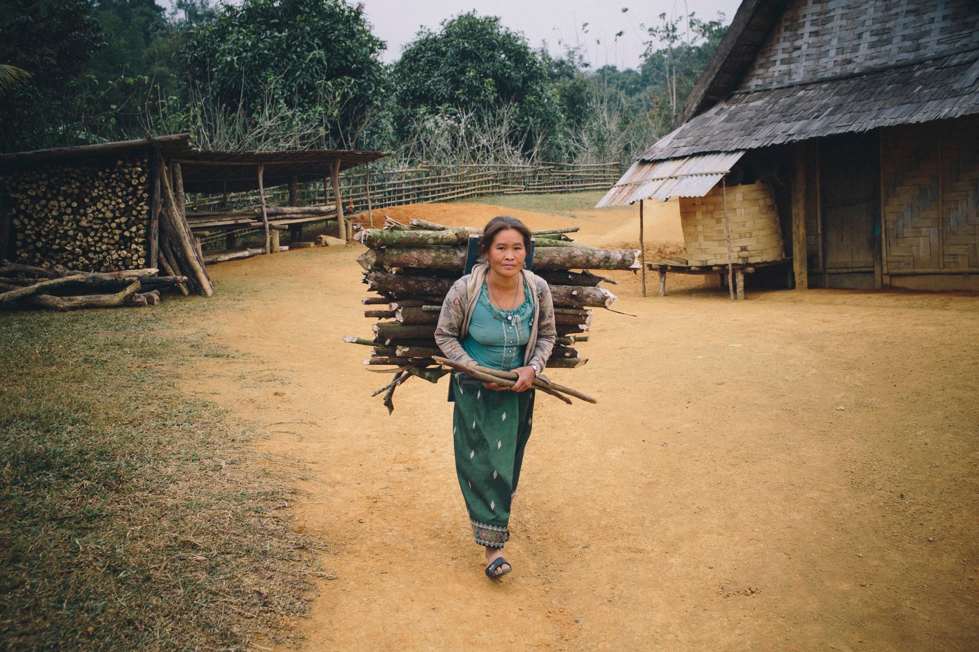 Scène de vie, Nord du Laos