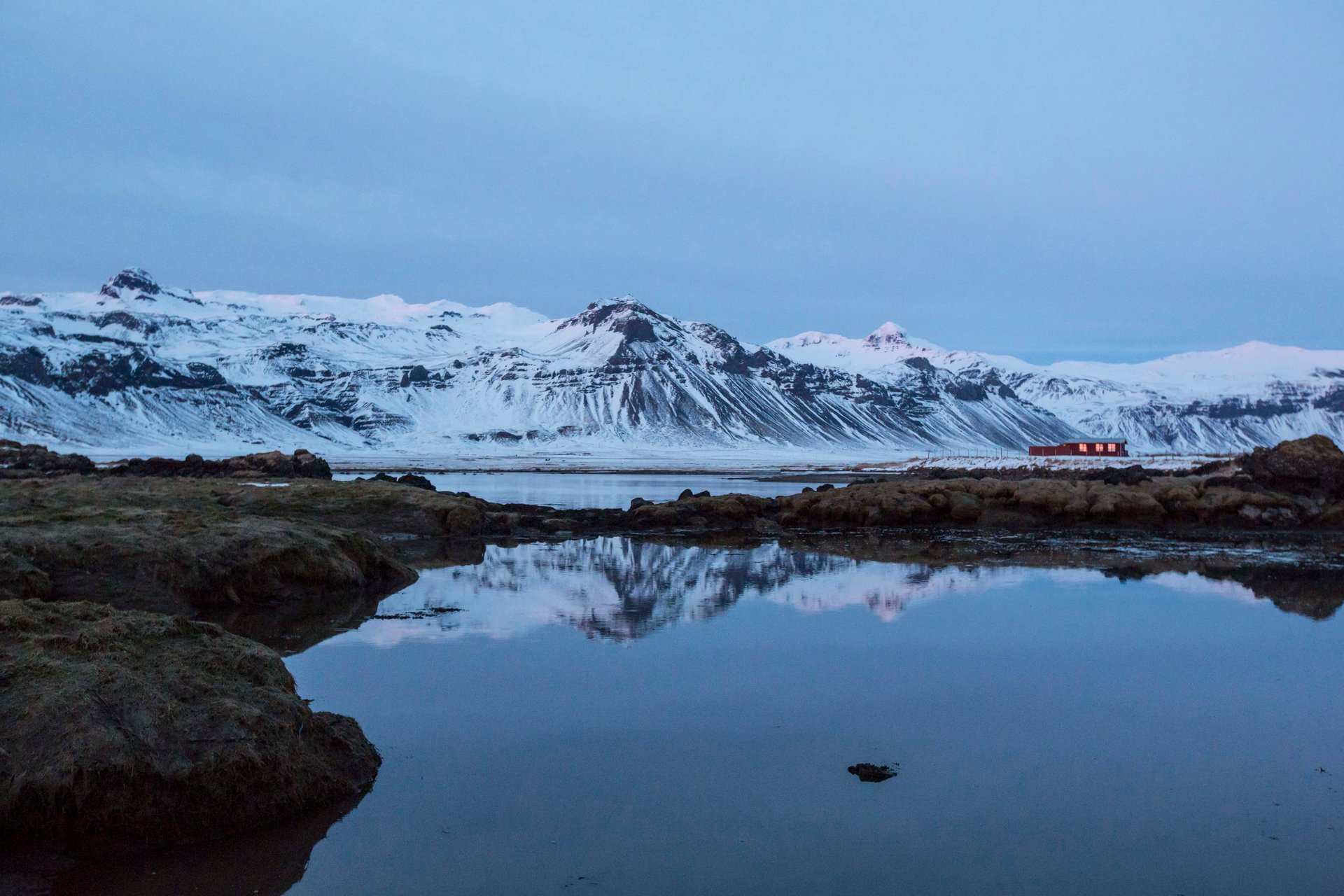 Paysage islandais, solitude et immensité